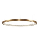 Pendant lamps circles - Luces Exclusivas MORON LED pendant 60W 4030lm 3000K dimmable antique brass LE41706 - product 2