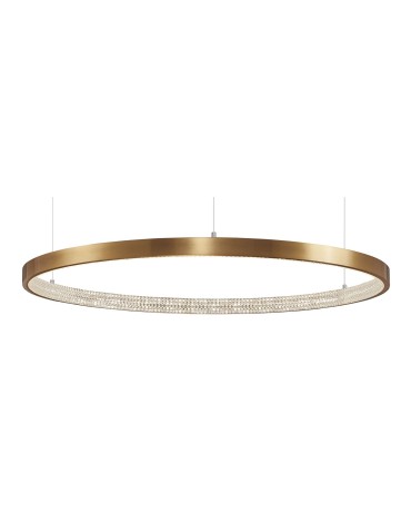 Luces Exclusivas MORON LED pendant 60W 4030lm 3000K dimmable antique brass LE41706 - product 2