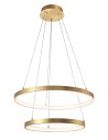 Luces Exclusivas NUEVE LED pendant 65W 4650lm 3000K gold LE41707.