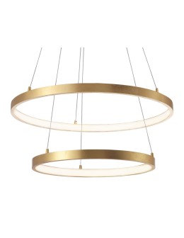 Luces Exclusivas NUEVE LED pendant 65W 4650lm 3000K gold LE41707. - product 2
