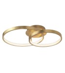 Modern ceiling lamps - Luces Exclusivas NUEVE LED ceiling 44W 2650lm 3000K gold LE41708. - product 1