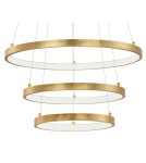 LED pendant lamps - Luces Exclusivas NUEVE LED Pendant 83W 4980lm 3000K Dimmable Gold (non-uniform structure) LE41709 - product 2