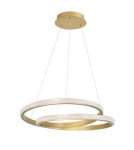 LED pendant lamps - Luces Exclusivas OBERA LED Pendant 25W 1900lm 3000K Dimmable Gold Matte LE41711 - product 1
