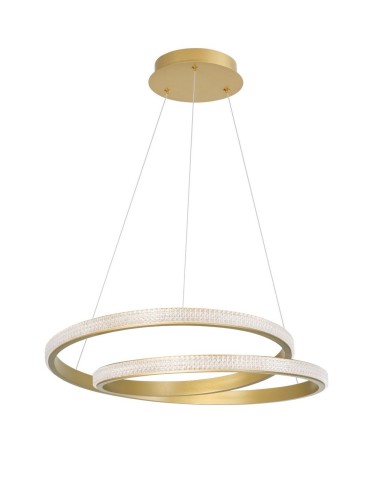 Luces Exclusivas OBERA LED Pendant 25W 1900lm 3000K Dimmable Gold Matte LE41711