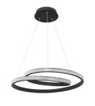 LED pendant lamps - Luces Exclusivas OBERA LED Pendant 25W 1900lm 3000K Dimmable Black LE41713 - product 1