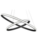 LED pendant lamps - Luces Exclusivas OCANA Pendant LED 45W 2737lm 3000K Dimmable mat black LE41715 - product 2