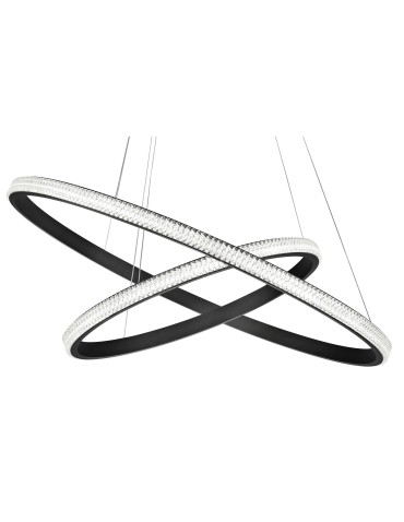 Luces Exclusivas OCANA Wisząca LED 45W 2737lm 3000K Ściemnialna czarny mat LE41715 - produkt 2