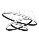 LED pendant lamps - Luces Exclusivas OCANA Pendant LED 62W 3586lm 3000K Dimmable mat black LE41716 - product 2