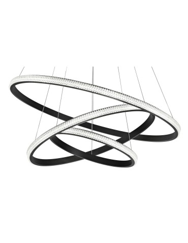 Luces Exclusivas OCANA Pendant LED 62W 3586lm 3000K Dimmable mat black LE41716 - product 2