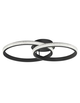 Luces Exclusivas OCANA LED ceiling light 28W 1681lm 3000K matte black LE41718