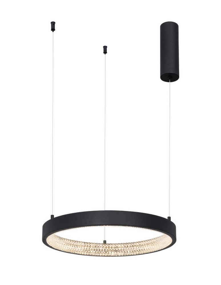 LED pendant lamps - Luces Exclusivas MORON LED Pendant 25W 1800lm 3000K Dimmable Black LE41722 - product kolory-swiatla.pl 1