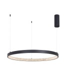 Pendant lamps circles - Luces Exclusivas MORON LED Pendant 50W 2727lm 3000K Dimmable Black LE41724 - product 1