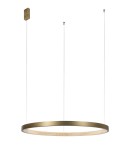 LED pendant lamps - Luces Exclusivas ORITO LED Pendant 30W 1650lm 3000K antique brass LE41727 - product 1