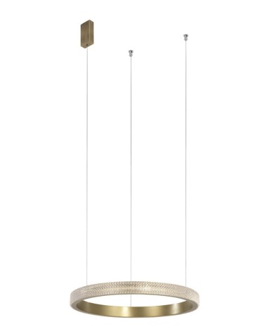Luces Exclusivas PAINE Wisząca LED 18W 1020lm 3000K antyczny mosiądz LE41731