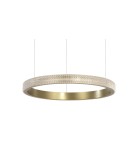 LED pendant lamps - Luces Exclusivas PAINE LED pendant 18W 1020lm 3000K antique brass LE41731 - product 2