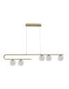Luces Exclusivas PASTO Pendant 5xG9 LED gold brass LE41735