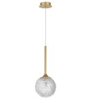 Single pendant lamps - Luces Exclusivas PASTO Pendant 1xG9 LED gold brass LE41737 - product 1
