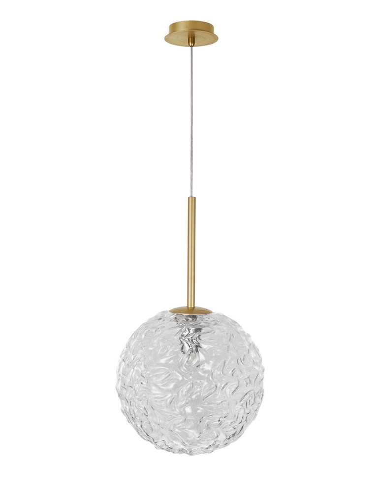 Pendant lamps - Luces Exclusivas PASTO Pendant 1xE27 LED gold brass LE41738 - product kolory-swiatla.pl 1