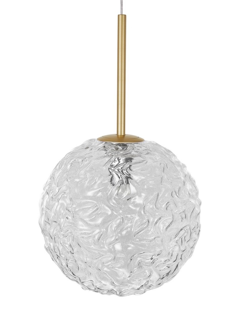 Pendant lamps - Luces Exclusivas PASTO Pendant 1xE27 LED gold brass LE41738 - product kolory-swiatla.pl 2