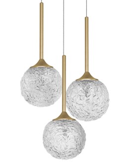 Luces Exclusivas PASTO Pendant 3x5W LED gold brass LE41741 - product 2