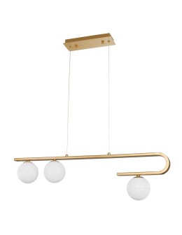 Luces Exclusivas PEREZ Pendant 3x5W LED gold/white LE41750