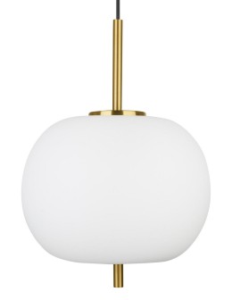 Luces Exclusivas PILAR Wisząca 1xE27 LED biały/antyczny mosiądz LE41754 - produkt 2