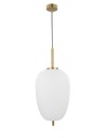 Luces Exclusivas PILAR Pendant 1xE27 LED white/antique brass LE41756