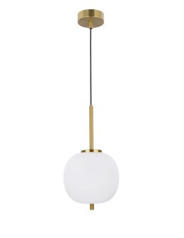 Luces Exclusivas PILAR Pendant 1xE14 LED white/antique brass LE41757
