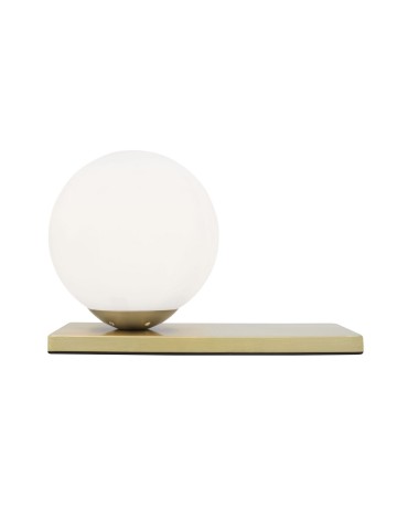 Luces Exclusivas PLATA Table 1xE14 LED opal LE41763