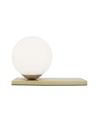 Luces Exclusivas PLATA Table 1xE14 LED opal LE41763