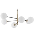 Pendant lamps - Luces Exclusivas PLATO Pendant 6xG9 LED white/black/satin gold LE41767 - product 2