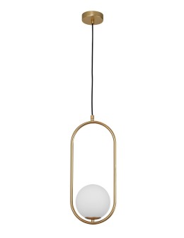 Luces Exclusivas RENGO Wisząca 1xG9 LED złoty mosiądz LE41771