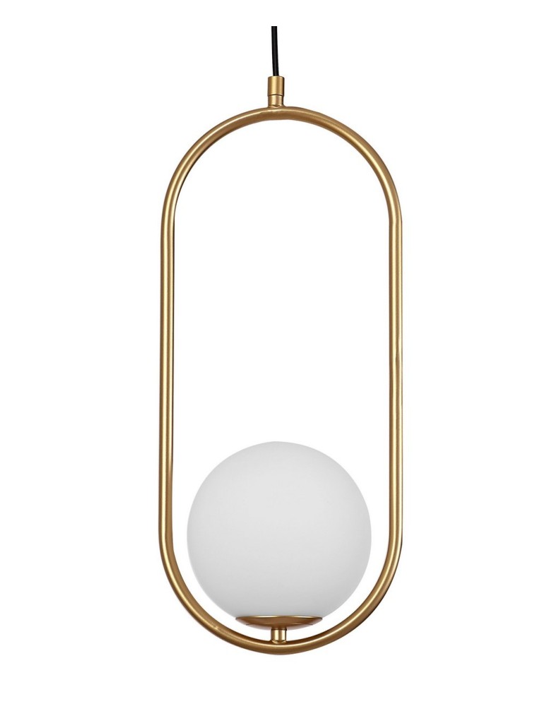 Pendant lamps - Luces Exclusivas RENGO Pendant 1xG9 LED gold brass LE41771 - product kolory-swiatla.pl 2