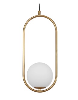 Luces Exclusivas RENGO Wisząca 1xG9 LED złoty mosiądz LE41771 - produkt 2