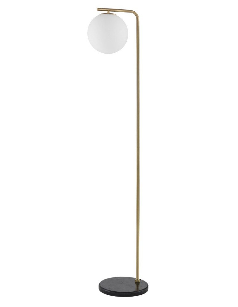 Floor lamps - Luces Exclusivas RIOJA Floor lamp 1xE27 LED satin gold LE41773 - product kolory-swiatla.pl 1