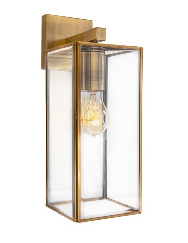 Luces Exclusivas SALTA Wall mounted 1xE27 LED antique brass LE41777