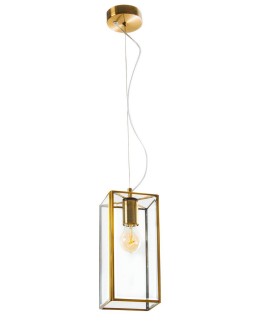 Luces Exclusivas SALTA Wisząca 1xE27 LED antyczny mosiądz LE41779