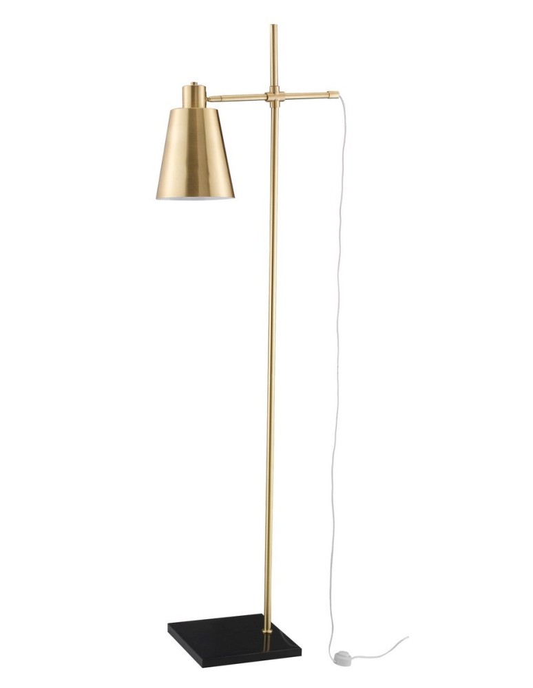 Floor lamps - Luces Exclusivas SINCE Floor lamp 1xE27 LED copper/black LE41782 - product kolory-swiatla.pl 1