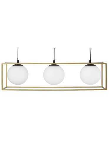 Luces Exclusivas PLATA Wisząca 3xE14 LED mosiądz LE41788 - produkt 2