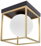 Modern ceiling lamps - Luces Exclusivas PLATA Ceiling 1xE14 LED brass LE41789 - product 1