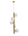 Luces Exclusivas TIGRE Pendant 5xG9 LED white/antique brass LE41792