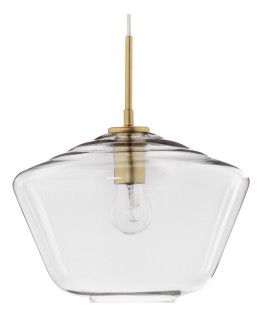 Luces Exclusivas TULUA Pendant 1xE27 LED gold/transparent LE41794 - product 2