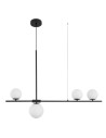 Luces Exclusivas TURBO Wisząca 4xG9 LED biały/czarny LE41801