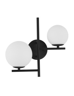 Luces Exclusivas TURBO Wall-mounted 2xE14 LED white/black LE41802