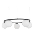 LED pendant lamps - Luces Exclusivas UBEDA Pendant LED 40W 2580lm 3200K black/white LE41805 - product 2