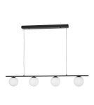 LED pendant lamps - Luces Exclusivas UBEDA Pendant LED 32W 2060lm 3200K black/white LE41806 - product 1