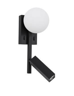 Luces Exclusivas UBEDA Wall LED 8W 200 + 450lm 3200K black/white LE41807