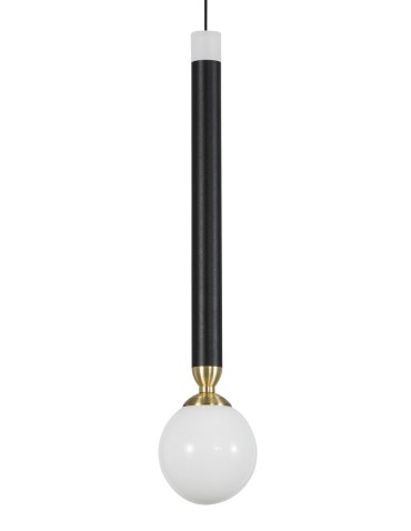 Luces Exclusivas UNION Wisząca LED 5W 250lm 3000K czarny/mosiądz/opal LE41810 - produkt 2