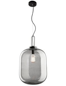 Luces Exclusivas URENA Wisząca 1xE27 LED czarny LE41816