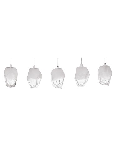 Luces Exclusivas VIGIA Pendant 5xG9 LED transparent/white LE41824 - product 2